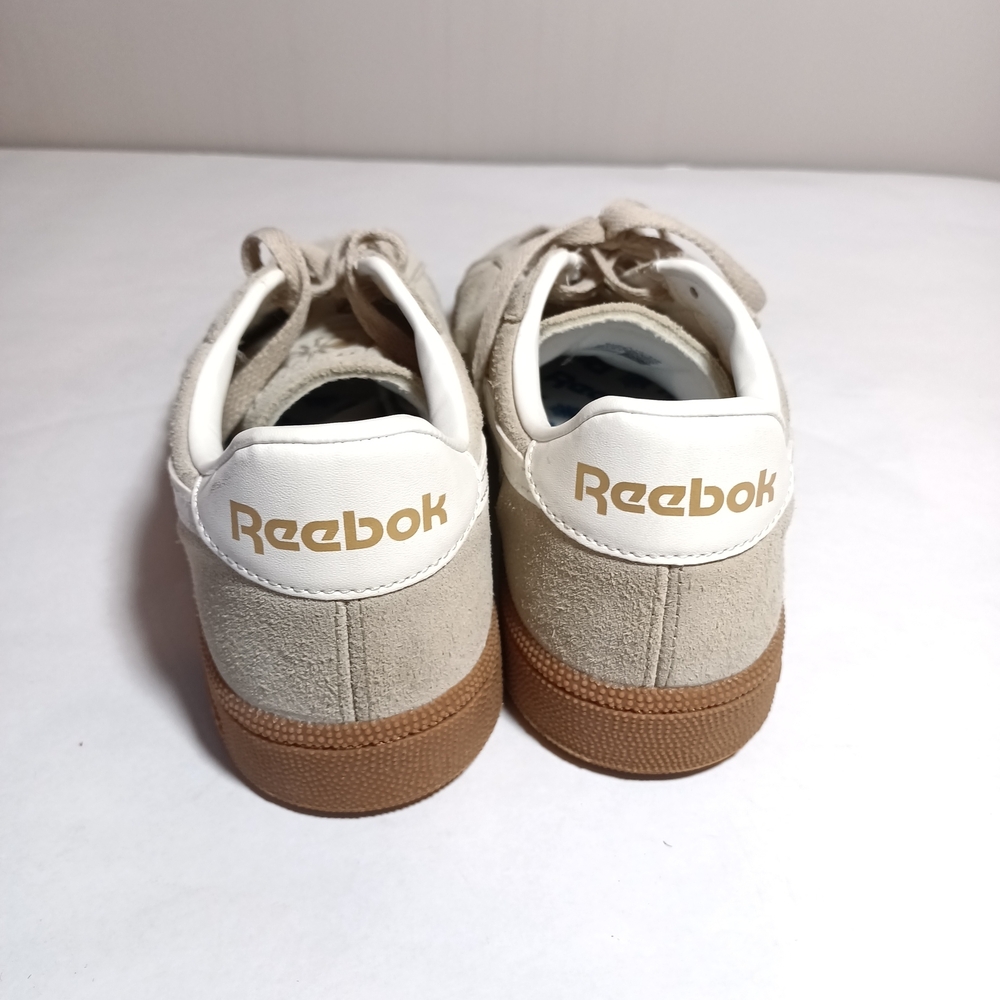 Reebok Club C Grounds UK Sneakers in beige chalk gum Size 8.5 - Picture 4 of 8